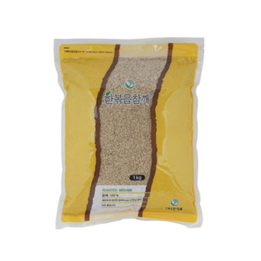 [HAF002] Hanfood Roasted Sesame Seed [볶음참깨] 500g*20