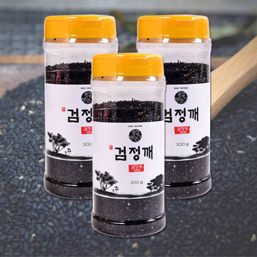 [HAF003] Hanfood Black Sesame Seeds [검정깨] 200g*20