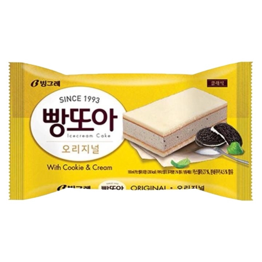 [ICC201] Ice Cream Cake Vanilla [빵또아바닐라] 180mL*24