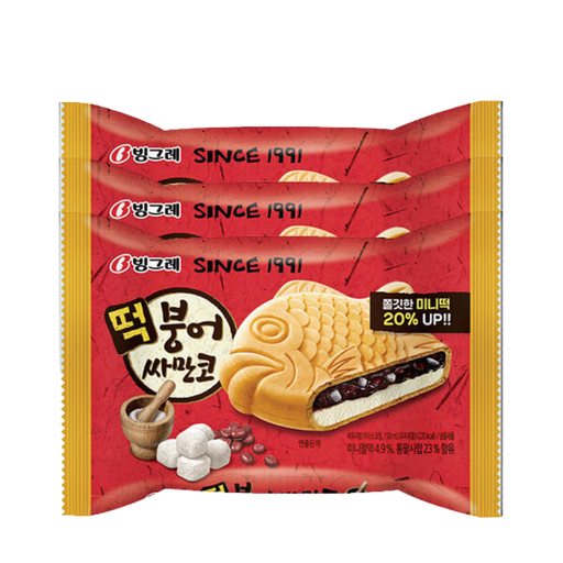 [ICC202] Ice Cream Waffle Samanko [떡붕어싸만코] 150mL*30